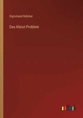 bokomslag Das Kleist-Problem