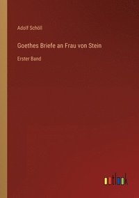 bokomslag Goethes Briefe an Frau von Stein