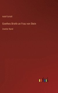 bokomslag Goethes Briefe an Frau von Stein