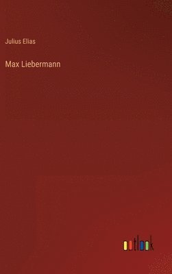 bokomslag Max Liebermann