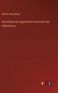 bokomslag Geschichte der gyptischen Kunst bis zum Hellenismus