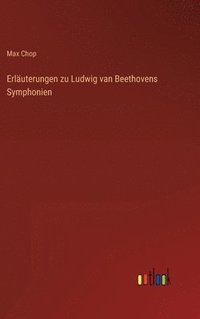 bokomslag Erluterungen zu Ludwig van Beethovens Symphonien