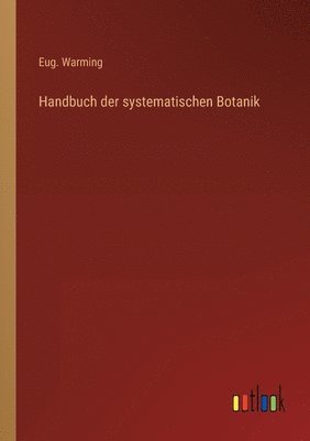 bokomslag Handbuch der systematischen Botanik