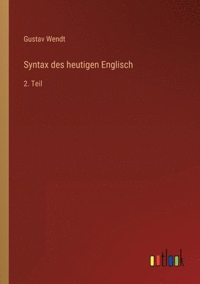 Syntax des heutigen Englisch