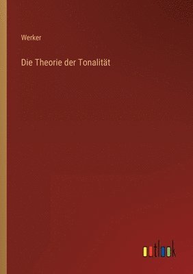 bokomslag Theorie der Tonalität
