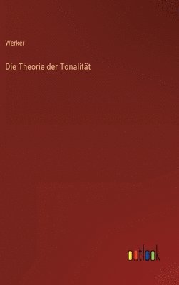 bokomslag Theorie der Tonalität