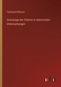 bokomslag Grundzüge der Chemie in chemischen Untersuchungen