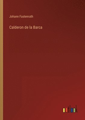 bokomslag Calderon de la Barca