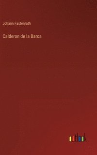 bokomslag Calderon de la Barca