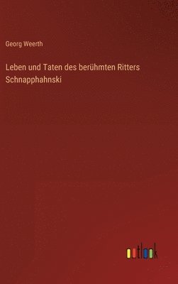 bokomslag Leben und Taten des berhmten Ritters Schnapphahnski