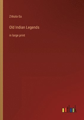 bokomslag Old Indian Legends