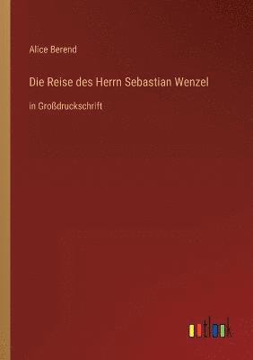 bokomslag Die Reise des Herrn Sebastian Wenzel