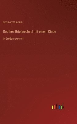 bokomslag Goethes Briefwechsel mit einem Kinde
