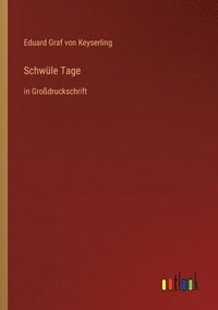 bokomslag Schwüle Tage