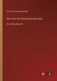 bokomslag Der Geist der deutschen Klassiker