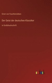 bokomslag Der Geist der deutschen Klassiker