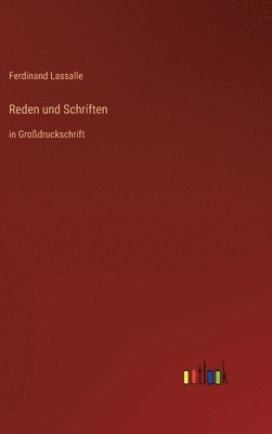 bokomslag Reden und Schriften