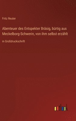 Abenteuer des Entspekter Brsig, brtig aus Meckelborg-Schwerin, von ihm selbst erzhlt 1