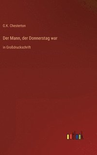 bokomslag Der Mann, der Donnerstag war