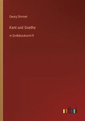 bokomslag Kant und Goethe