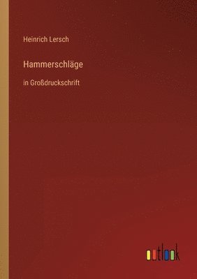 bokomslag Hammerschläge