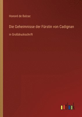 Geheimnisse der Fürstin von Cadignan