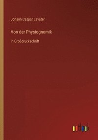 bokomslag Von der Physiognomik