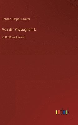 bokomslag Von der Physiognomik