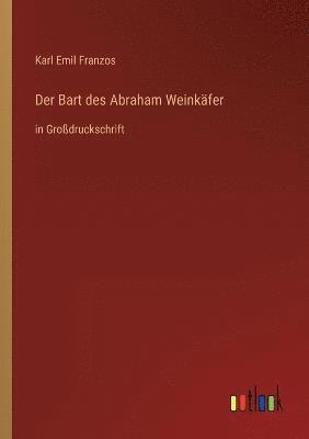 bokomslag Bart des Abraham Weinkäfer