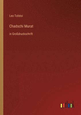bokomslag Chadschi Murat