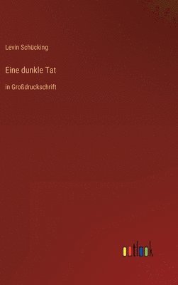 bokomslag Eine dunkle Tat