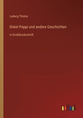 bokomslag Onkel Peppi und andere Geschichten