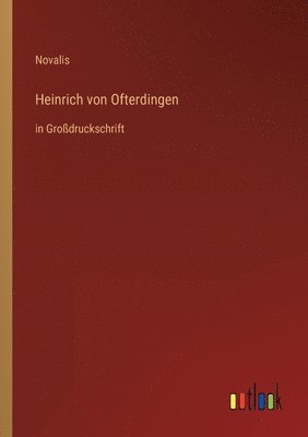 Novalis - Heinrich von Ofterdingen, Häftad