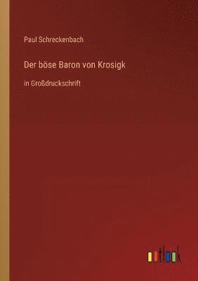 bokomslag böse Baron von Krosigk