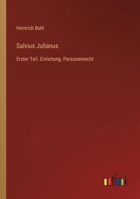 bokomslag Salvius Julianus