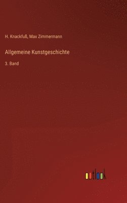 bokomslag Allgemeine Kunstgeschichte
