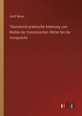 bokomslag Theoretisch-praktische Anleitung zum Binden der französischen Wörter bei der Aussprache