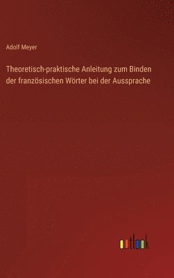 bokomslag Theoretisch-praktische Anleitung zum Binden der franzsischen Wrter bei der Aussprache