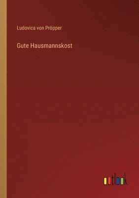 bokomslag Gute Hausmannskost