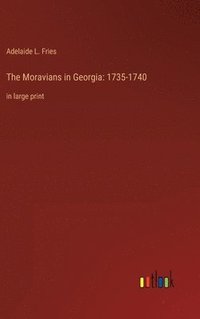 bokomslag Moravians in Georgia