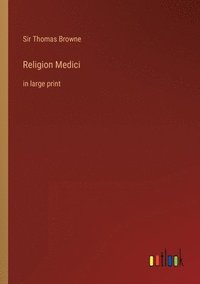 bokomslag Religion Medici