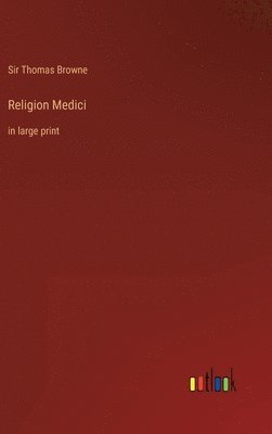 bokomslag Religion Medici