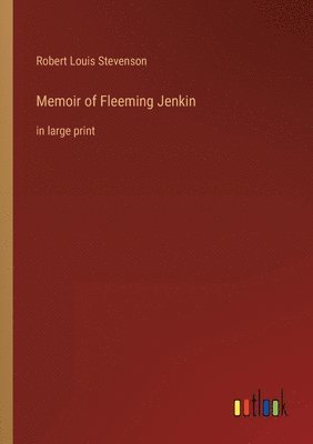 bokomslag Memoir of Fleeming Jenkin