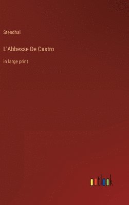 bokomslag L'Abbesse De Castro