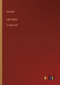 bokomslag Les Cenci