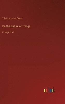 bokomslag On the Nature of Things