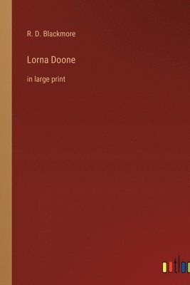 Lorna Doone