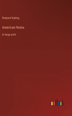 bokomslag American Notes