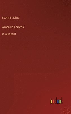 bokomslag American Notes