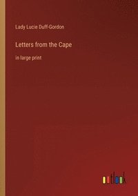 bokomslag Letters from the Cape